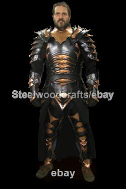 18 Gauge Steel Medieval Knight Dark Elve Full Body Suit Of Armor