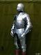 18GA SCA LARP 15ct Medieval Armor Gothic Full Suit Armor Knight Sallet Helmet