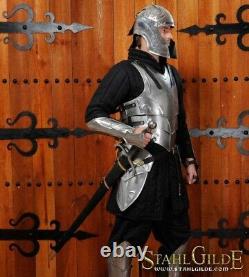 18ga Medieval Larp Thranduil Knight Full Suit Of Armor Cuirass