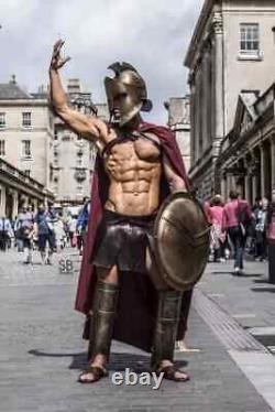 300 Spartan Costume Medieval Warrior Full Armor Suit Knight Costume Armour Larp