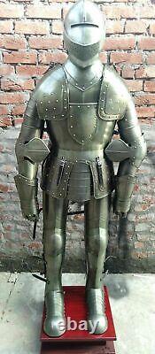 Antique Medieval Armor Knight Suit Of Armor Templar Toledo Armor Costume