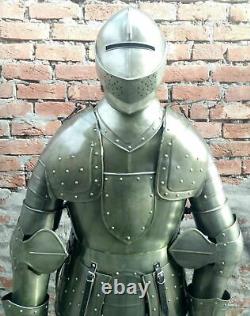 Antique Medieval Armor Knight Suit Of Armor Templar Toledo Armor Costume