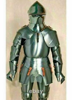 Antique Medieval Crusader Wearable Armor Gothic Vintage Knight Body Armour Suit
