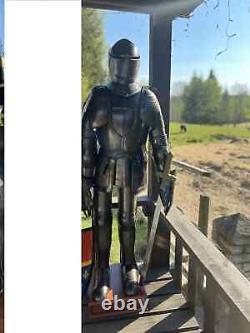 Antique Medieval Knight Full Suit of Armor Combat Full Body Armour Templar Larp