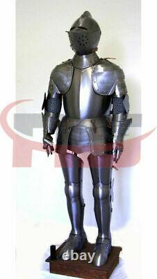 Antique Medieval Knight Suit of Armor 15th Century Combat Full Body Armor suit