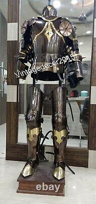 Armor Medieval Knight Wearable Suit Of Armor Crusader Combat Full Body Armour