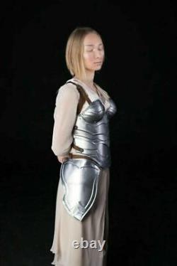 Armor Suit Lady Cuirass Medieval Female Full Knight Body Steel Fantasy Costume