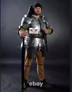 Armor Wearable Medieval Knight Suit Armor Combat Half Body Armour Steel costume