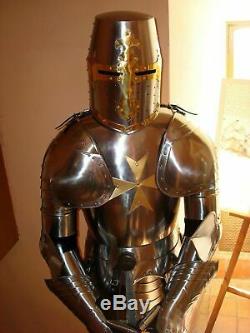 Armour Medieval Full Body Armour Knight Suit of Armor Medieval Combat With Stand