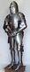 Armour Medieval Knights Barbutta Suit of Armor Wearable Full Body With Stand
