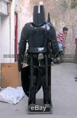 Armour Medieval Wearable Knight Crusader Full Suit Of Armor Collectible Costume