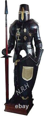 Armour Medieval Wearable Knight Crusader Full Suit Of Armor Costum
