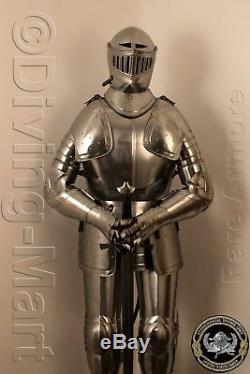 Armour Medieval Wearable Knight Crusader Full Suit Of Armor Full Body Armor