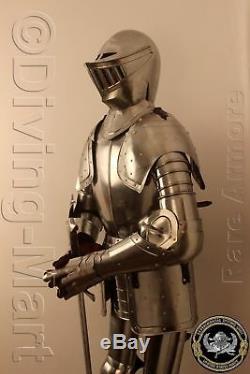 Armour Medieval Wearable Knight Crusader Full Suit Of Armor Full Body Armor