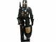 Black Armour Medieval Wearable Knight Crusader Full Suit Of Armor halloween gift