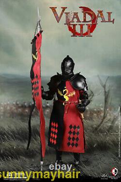 COOMODEL 1/6 Alloy Armor Medieval Knight Vlad ALIII Black Suit Figure NS010