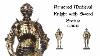 Cc11216 Armored Medieval Knight With Sword Statue From Medieval Collectibles
