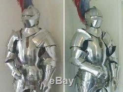 Collectibles Medieval 15th Century Combat Knight Suit of Armor, Sca Full Body Arm