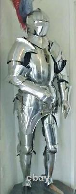 Collectibles Medieval Knight Suit Of Armor 15th Century Combat Full Armour Suit