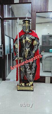 Costume Knight Suit of Armor Medieval Combat Full Body Armour Suit With Stand