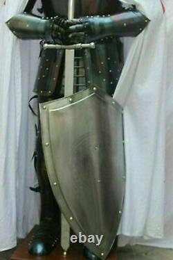 Crusader Armor Medieval Knight Wearable Suit Of Combat Full Body Armor