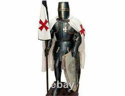 Crusader Armor Medieval Knight Wearable Suit Of Combat Full Body Armour ICA2