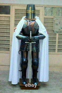 Crusader Armor Medieval Knight Wearable Suit Of Combat Full Body Armour Prop