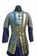 Early Medieval Riveted Chainmail Plate Armor Knight Lamellar Suit Of Armor