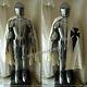Full Body Armor Medieval Knight Suit of Templar Armor Wtunic Combat With Stand