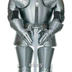 Full Body Armor Suit Medieval Knight Suit of Armour 15th Century Combat Sword