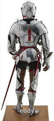 Full Body Armor suit Medieval Knight Suit Of Armor Combat Crusader Armor Suit