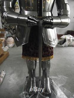 Full Body Armour Suit Medieval Knight Suit of Armor 15th Century Combat Sword