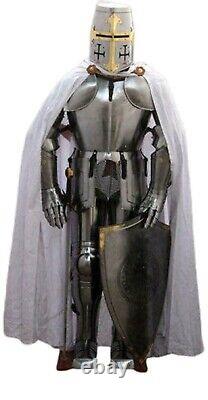 Full Body Armour costume Medieval Knight Wearable Suit Of Armor Crusader Gothic
