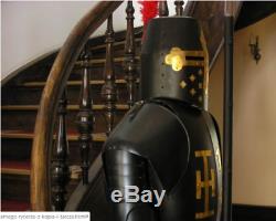 Full Body FULLY FUNCTIONAL Medieval BLACK 15th Century Knight Armor Combat Suit