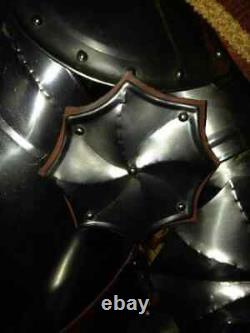 Full Size 6 Feet Knights Crusader Suit Of Armour Medieval Roman Armor Suit