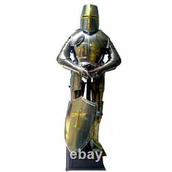 Full Size 6 Feet Knights Templar Suit Of Armour Medieval Roman Armor Wearable