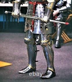 Full Suit Of Armor Knight Medieval Costume Wearable Armor, Larp Sca Armor Suit