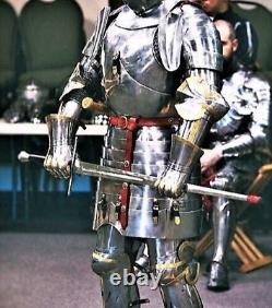 Full Suit Of Armor Knight Medieval Costume Wearable Armor, Larp Sca Armor Suit