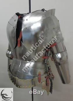 Fully Wearable Beautiful Gothic Half Suit of Armor knight Medieval Half Suit