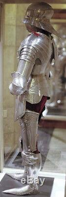 German Armor Suit Medieval Full Size Wearable Templar Knight Suit