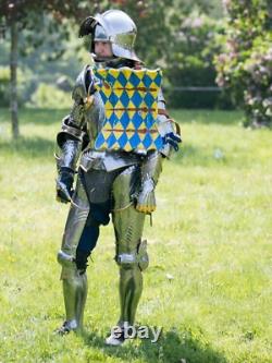 German Gothic Armor Suit Knight Medieval Costume LARP Armor Halloween Costume