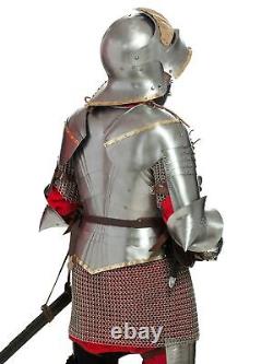 German Gothic Medieval Knight Roman Full Body Armor Suit 15th century