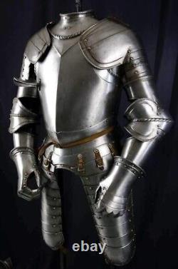 Gothic Armor Knight Suit Battle Ready Steel Armour Suit With Helmet