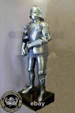 Gothic Full Body Armor Suit Medieval Knight Suit Of Armor Rare Larp Collectible