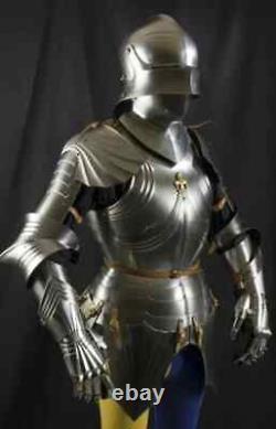 Gothic Half Armor Suit Medieval Knight Armor Wearable Armor Costume