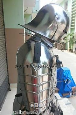 Gothic Knights Full Suit of Wearable Armour, Medieval 14 Century Replica Armoury