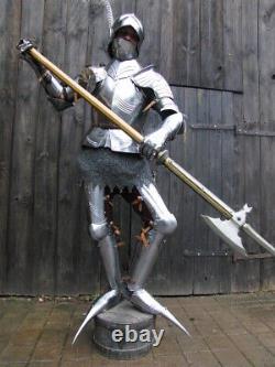 HMB Medieval Knight Gothic Full Body Armor Suit Fully Functional Armor