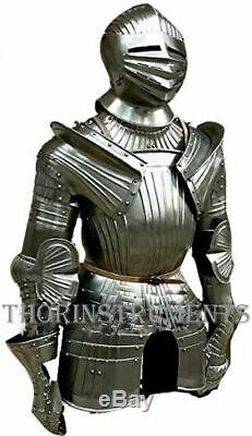 Half Suit of Armor Medieval Ancient Reenactment Knight Armor Costume Halloween