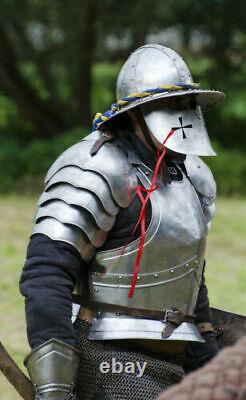 Half Suit of Armor Medieval Warrior Knight SCA Larp Reenactment Cosplay Costume