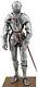 Halloween Medieval Knight Crusader Suit of Armour, Wearable LARP/Reenactment